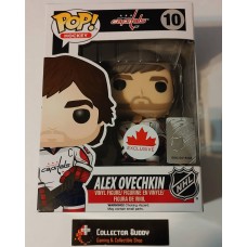 Minor Box Damage Funko Pop! Hockey 10 Alex Ovechkin White Away Canada Exclusive NHL Alexander Washington Capitals Pop Vinyl 